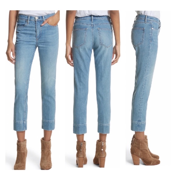 RAG & BONE The Waverly Straight Crop Jeans 25 - Picture 4 of 14